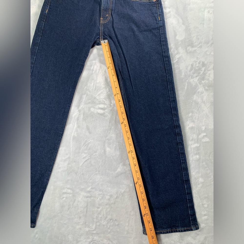 Levi's Dark Indigo Straight Jeans - Picture 13 of 16